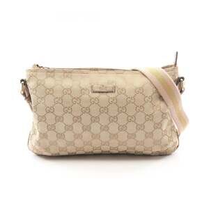 Gucci Web Strap Messenger Bag Gg Canvas #325230G63B